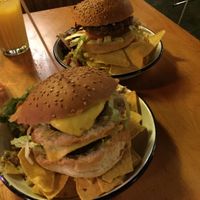 Burgers  at The Flying Duck in Glasgow