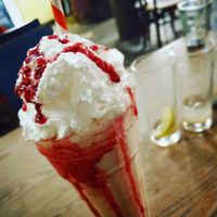 Boozy milkshake at The Flying Duck in Glasgow