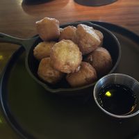 Corn fritters  at JULEP in Brea