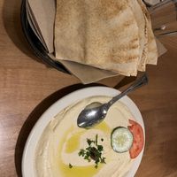 Regular size hummus appetizer   at Aladdin's Eatery in Pittsburgh