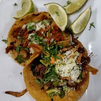 These two were made with soyrizo, and shredded mushrooms. Extremely tasty! at Tacolicious in San Francisco