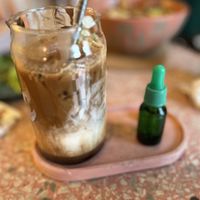 Iced mocha  at Satiba Therapy Coffee Shop in Arequipa