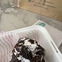 Vegan Oreo cake   at Satiba Therapy Coffee Shop in Arequipa