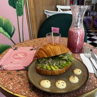   at Satiba Therapy Coffee Shop in Arequipa