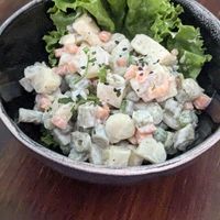 Menu del Dia (Salad) at Satiba Therapy Coffee Shop in Arequipa