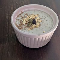 Menu del Dia - Dessert at Satiba Therapy Coffee Shop in Arequipa