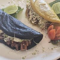 Quinoa Tacos 🌮 at Satiba Therapy Coffee Shop in Arequipa