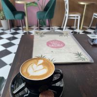 Café riquísimo!  at Satiba Therapy Coffee Shop in Arequipa