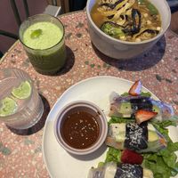 Ramen, Vietnamese wraps and detox juice    at Satiba Therapy Coffee Shop in Arequipa