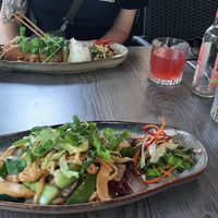 Leckere vegane Shrimps at Udonge Vegan Cuisine in Potsdam