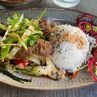 Vegane Spieße mit Gemüse  at Udonge Vegan Cuisine in Potsdam