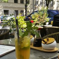 Maracuja Limonade  at Udonge Vegan Cuisine in Potsdam