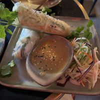 Summerrolls  at Udonge Vegan Cuisine in Potsdam