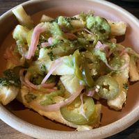 Loaded Yuca Frita (highly recommended!)  at Quemar in Virginia Beach