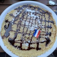 Vegan chocolate pancake  at Pancake Company in Amsterdam