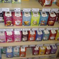 Yogi tea  at Biotoop in Leuven