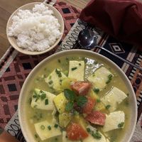 Tofu in pineapple sauce  at ChuSu Kitchen in Lao Cai