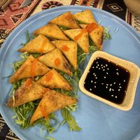 Fried dumplings   at ChuSu Kitchen in Lao Cai