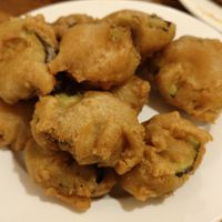 Tempura egg plant at ChuSu Kitchen in Lao Cai