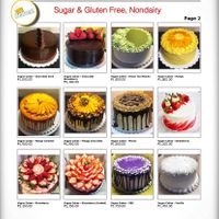 vegan menu  at Zoe's Sweet Creations in Quezon City