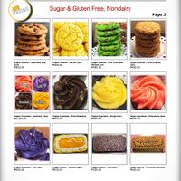 vegan menu  at Zoe's Sweet Creations in Quezon City