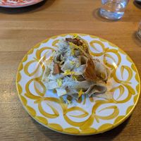 Chanterelle pasta at V'italian in Copenhagen