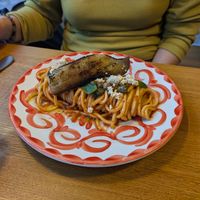 Spaghetti at V'italian in Copenhagen