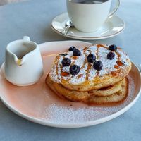 Vegan Pankek at Meshk Patisserie in Samsun
