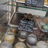 Vegan tarts at Krema Bakehouse in Edinburgh