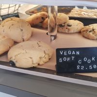 Vegan soft cookies at Krema Bakehouse in Edinburgh