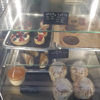 Vegan tarts and pannacota at Krema Bakehouse in Edinburgh