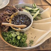 Vegan Peking pannenkoek   at Roxo Lunchcafé in Zutphen