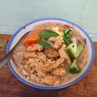 One large bowl at Vege Vermicelli - 文大叔蔬食麵線 in Taipei