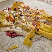 Grilled artichokes. So good!   at Gratitude Restaurant in Munich