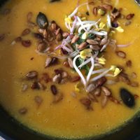 soup  at Gratitude Restaurant in Munich