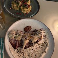 Tartare di verdure + carciofo alla griglia   at Gratitude Restaurant in Munich