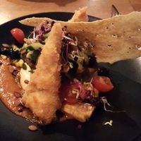 Grilled avocado  at Gratitude Restaurant in Munich