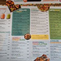 Menu at Tikka Nation  in St Albans