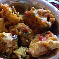 Pakoras at Amrutha - Honor Oak in South East London