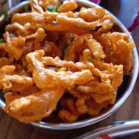 Bhajis at Amrutha - Honor Oak in South East London