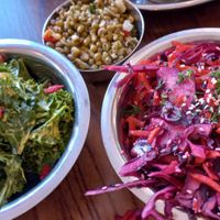 Salads at Amrutha - Honor Oak in South East London