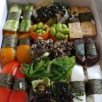 combinado de sushi at Meu Sushi Vegano in Sao Paulo