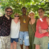 Kelly and The Brownes at Oasis Ital and Nursery in Parish Land