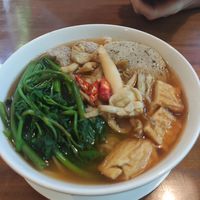 Noodle soup (Thai) at Eros Vegan Restaurant (Veggie Saigon) in Da Nang