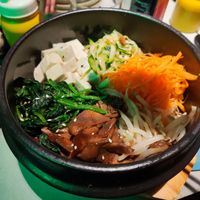 Bibimbap with Tofu, without egg at 89 Anju in Munich
