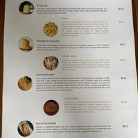 Menu Sept 2023  at Shalimar Restaurant in Koh Phangan