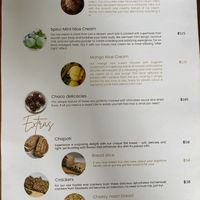 Menu Sept 2023  at Shalimar Restaurant in Koh Phangan