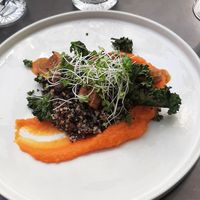 Fried mushroom at KIUS in Tallinn