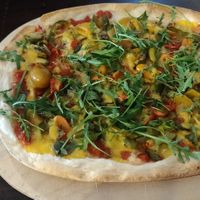 Flammkuchen at Herberg de Drie Linden in Drunen