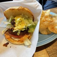 Luna bbq burger   at Luna Burger  in Kamakura